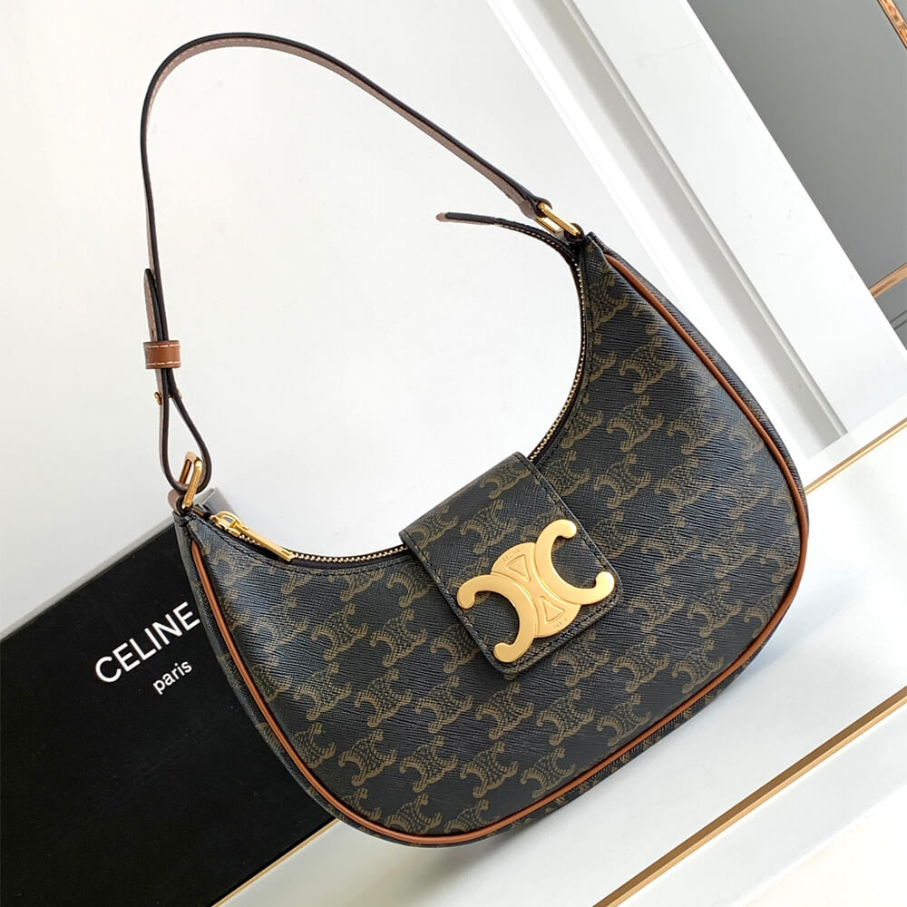 Ce**e ava triomphe medium bag with logo print