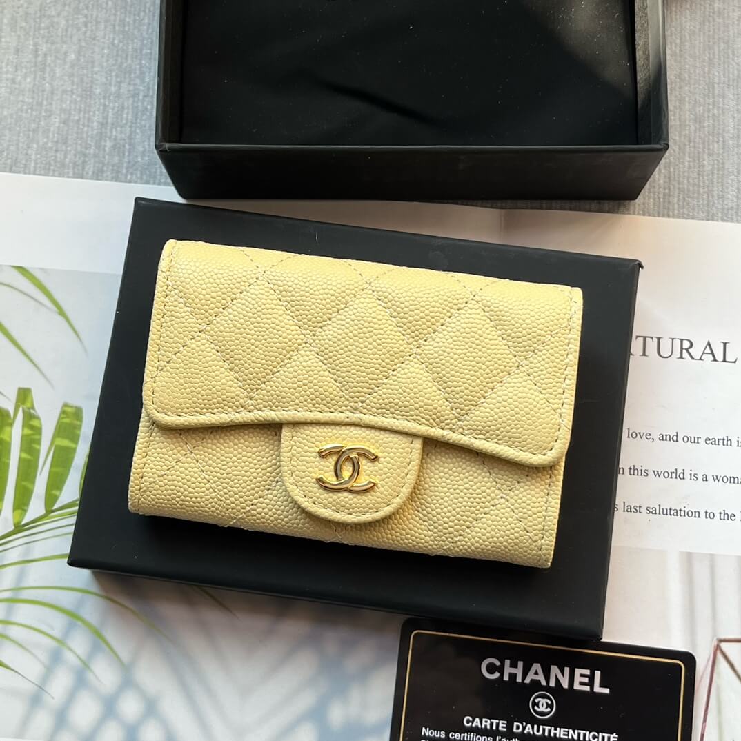 Chanel CF card holder coin purse 