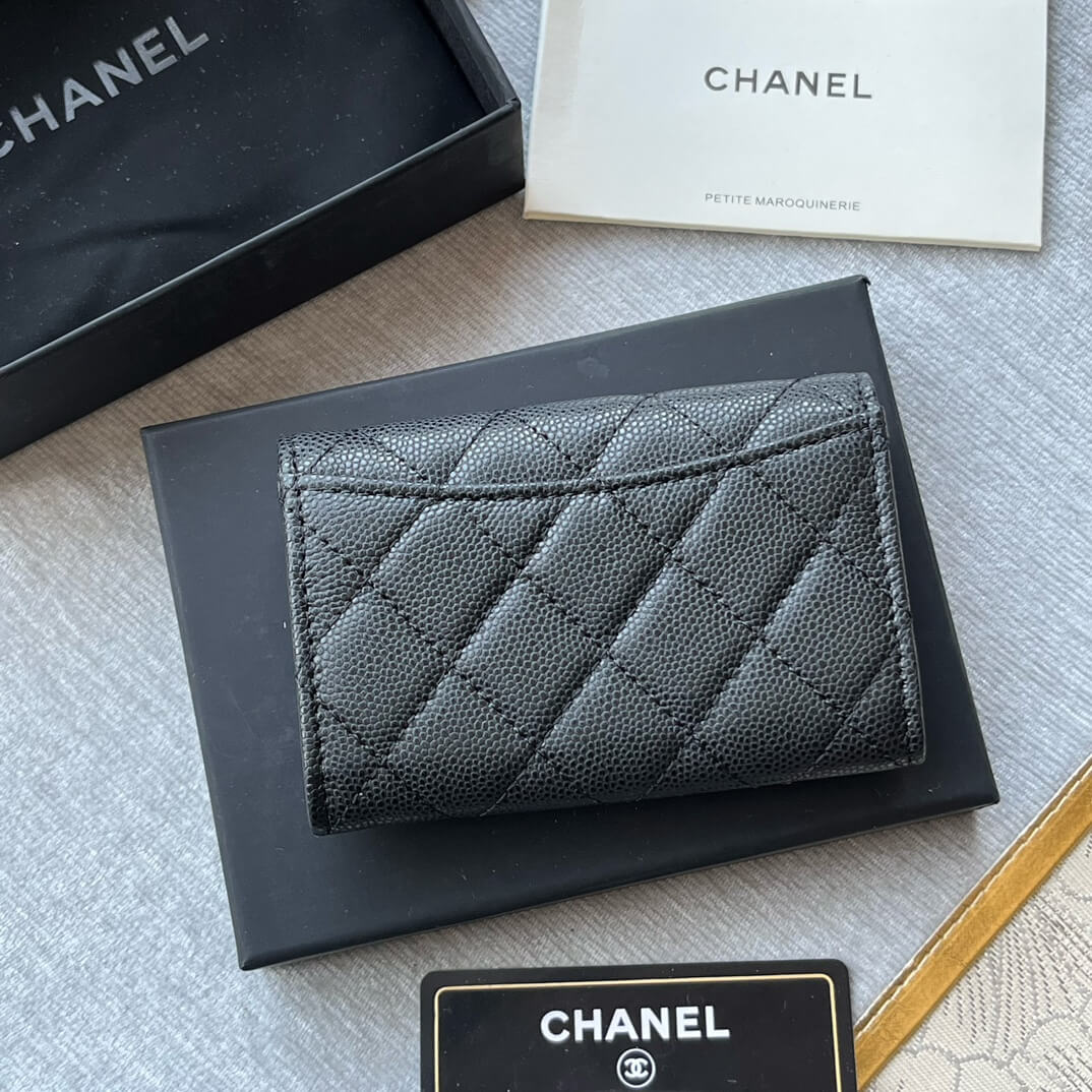 Chanel CF card holder coin purse 