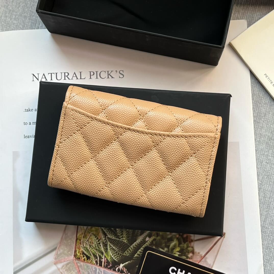 Chanel CF card holder coin purse 