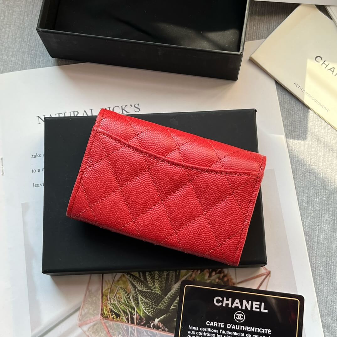 Chanel CF card holder coin purse 