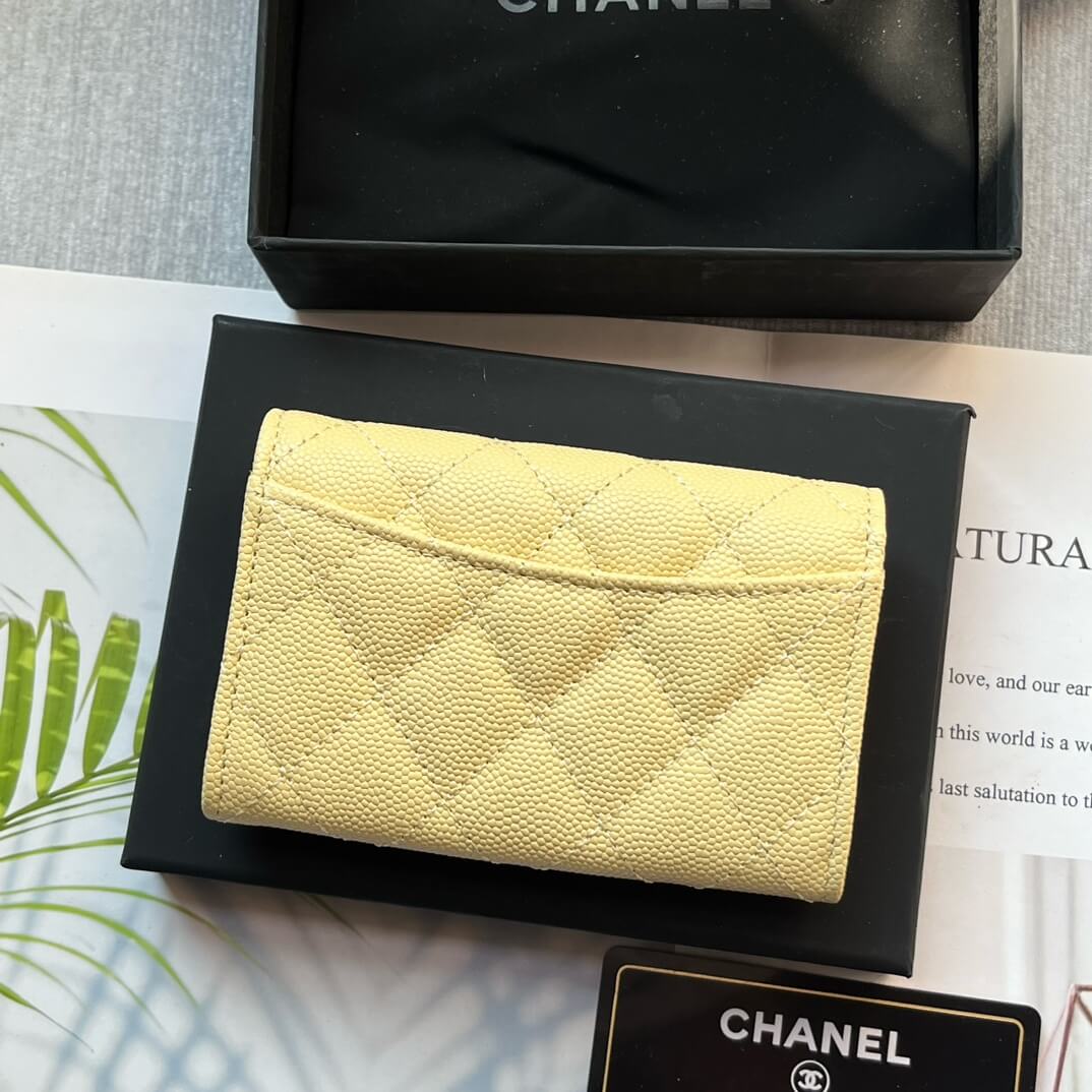 Chanel CF card holder coin purse 