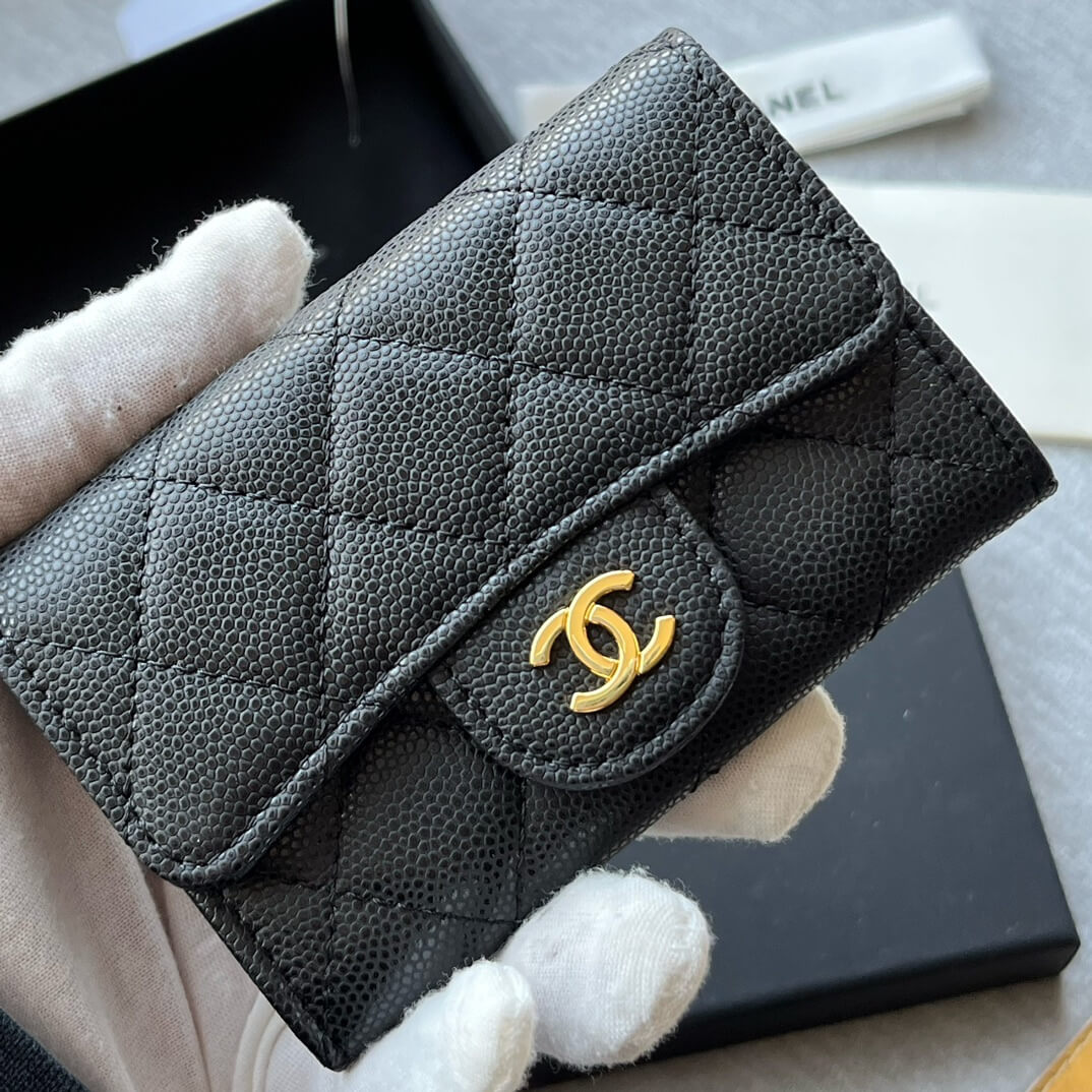 Chanel CF card holder coin purse 