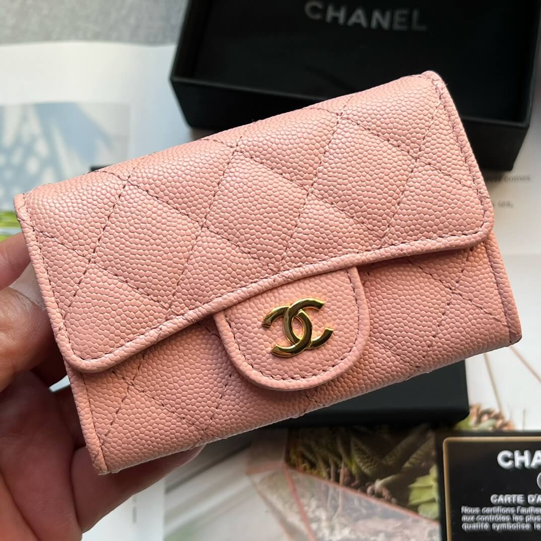 Chanel CF card holder coin purse 