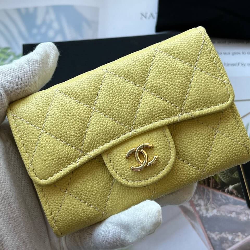 Chanel CF card holder coin purse 