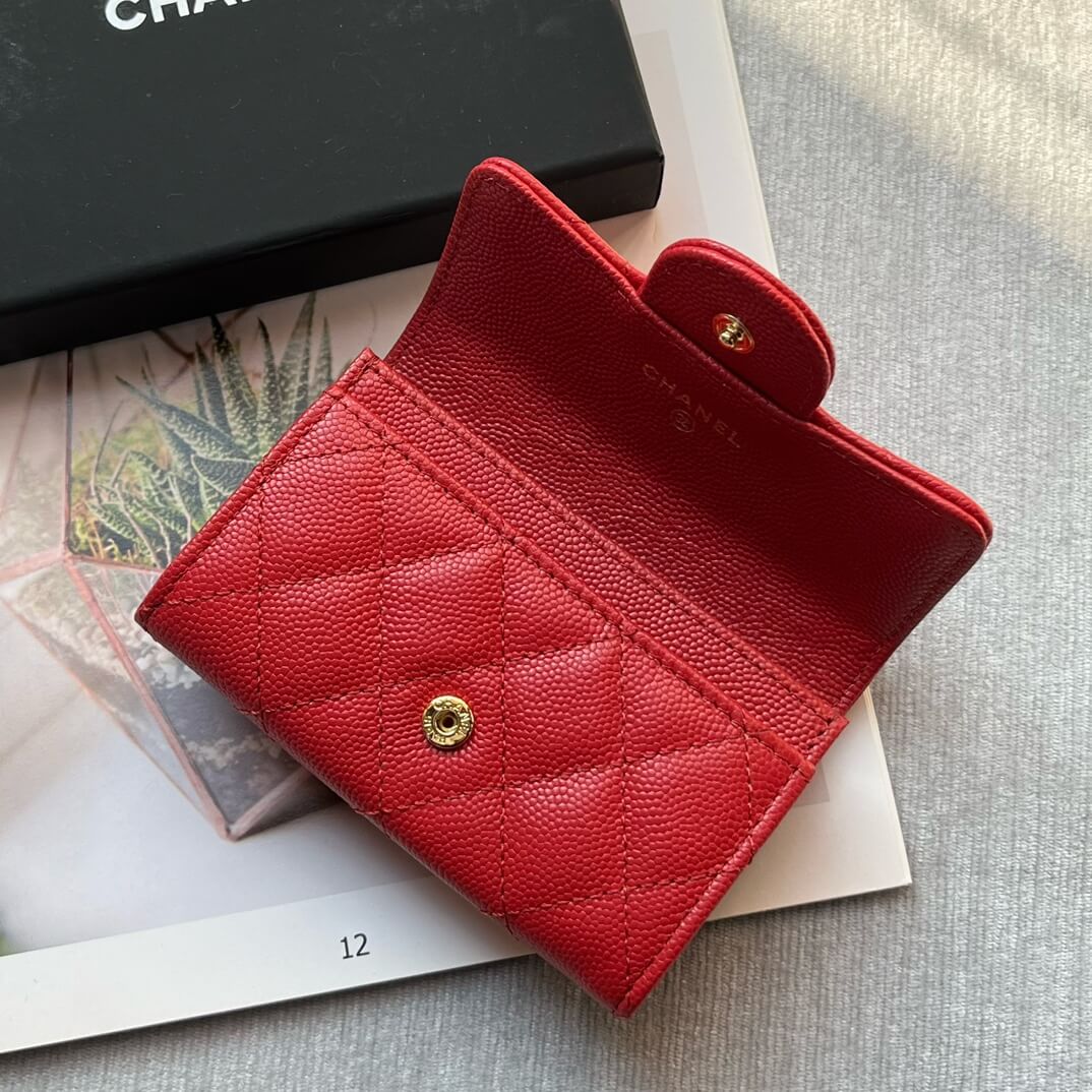 Ch*el cf card holder coin purse