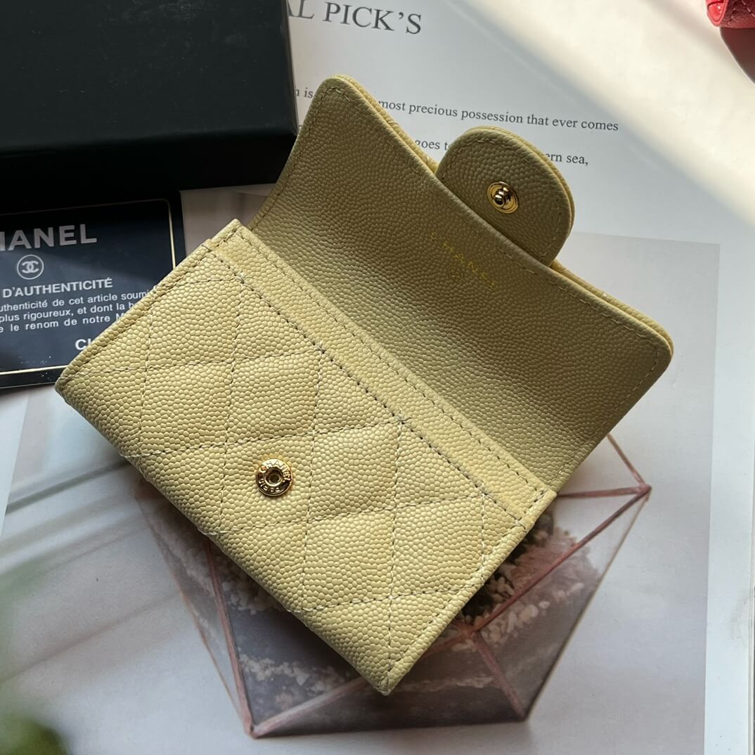 Chanel CF card holder coin purse 