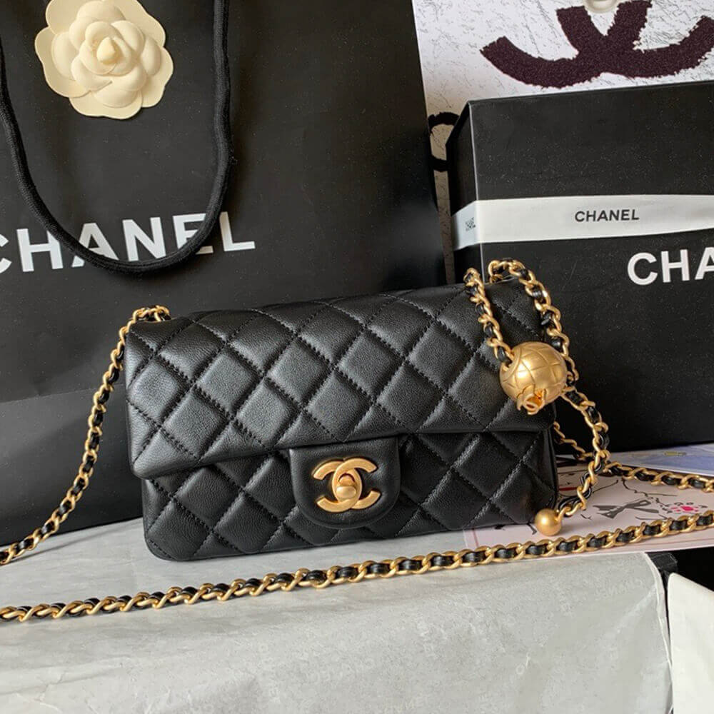 Chanel Pearl Crush Mini Rectangular Flap 