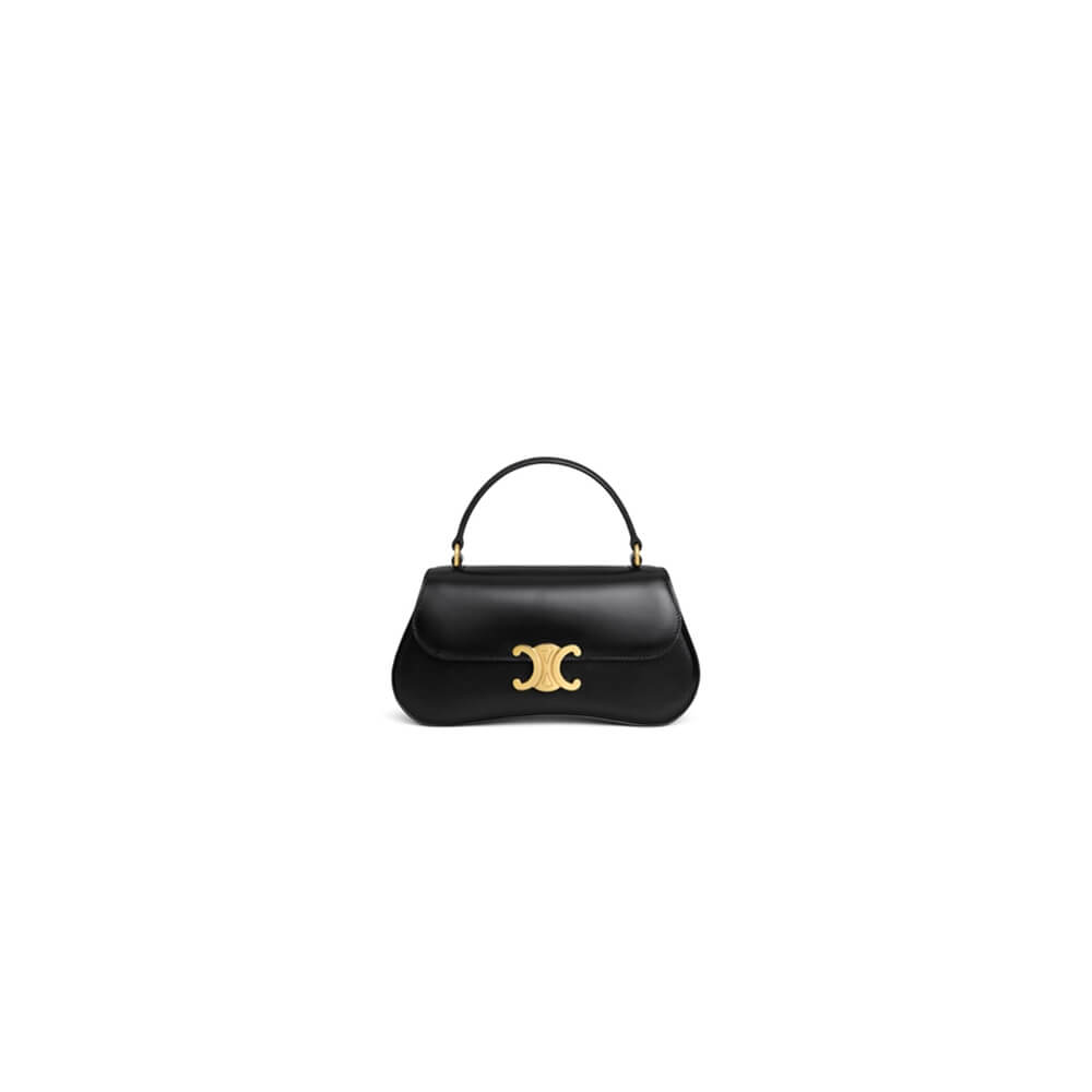 Ce**e teen Ce**e lola bag in shiny calf leather(high-end grade)