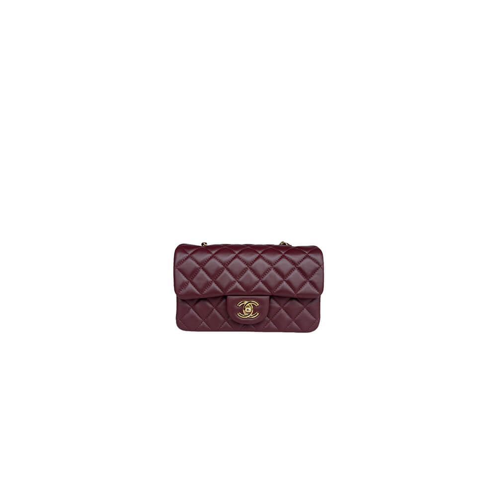 Ch*el mini flap bag(high-end grade)