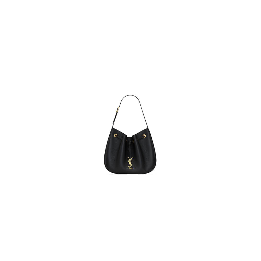 YSL PARIS VII small hobo in grained leather