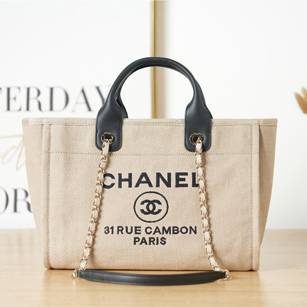 Ch*el small tote bag