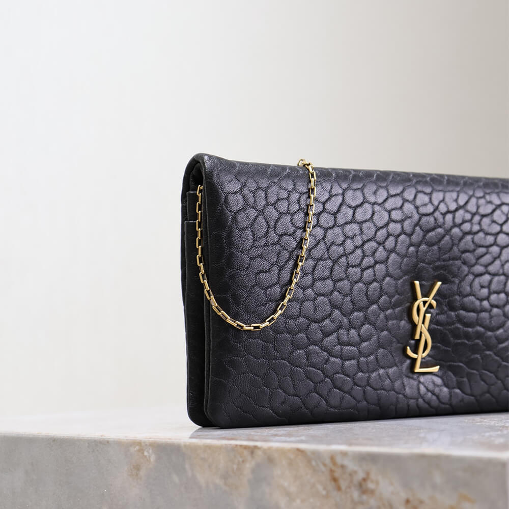 YSL CALYPSO GRAINED LAMBSKIN MINI BAG