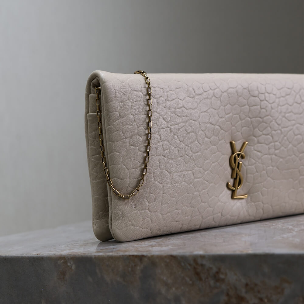 YSL CALYPSO GRAINED LAMBSKIN MINI BAG