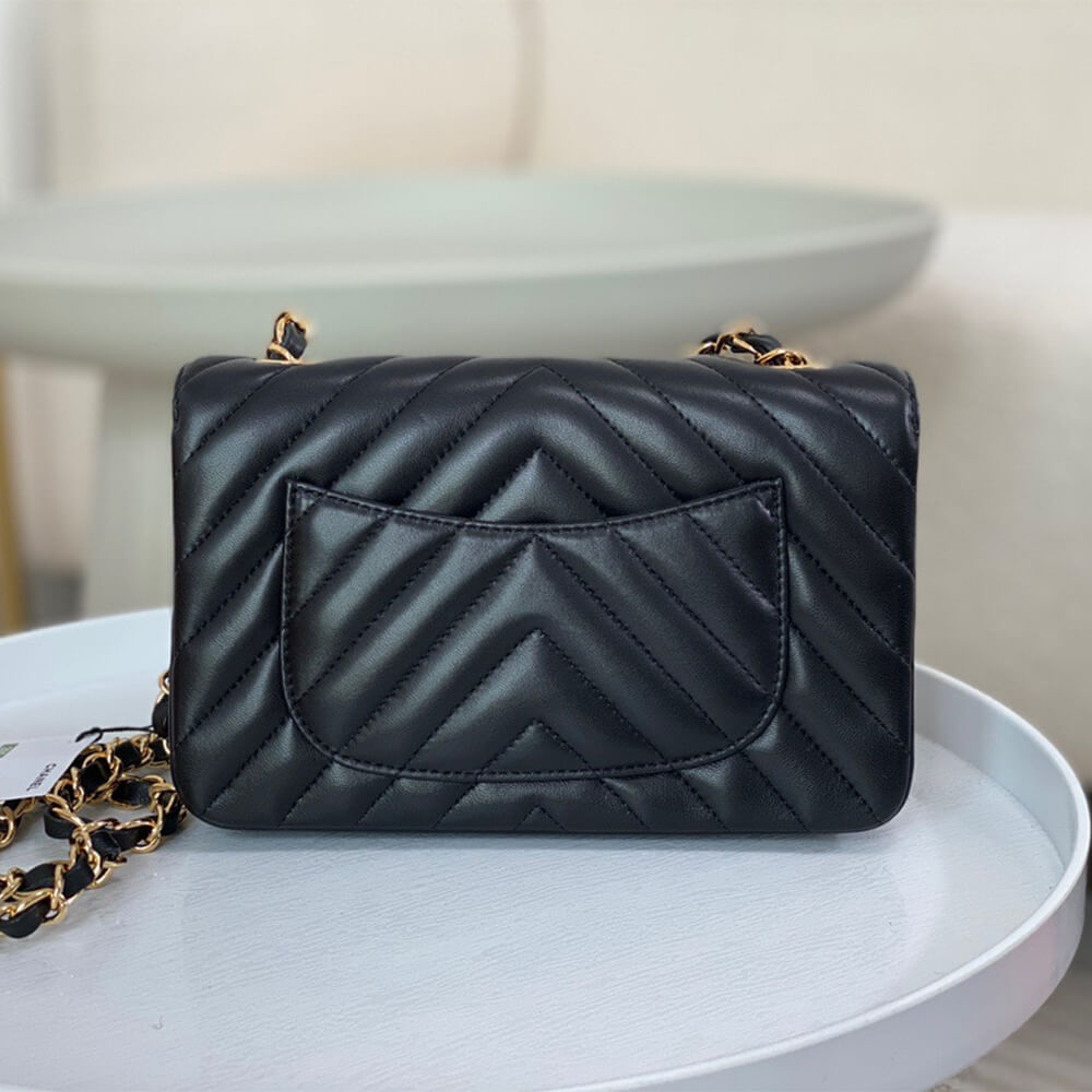 Ch*el mini flap bag(high-end grade)