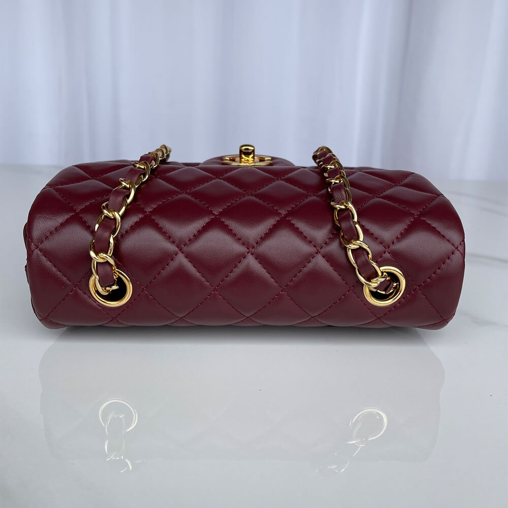 Ch*el mini flap bag(high-end grade)