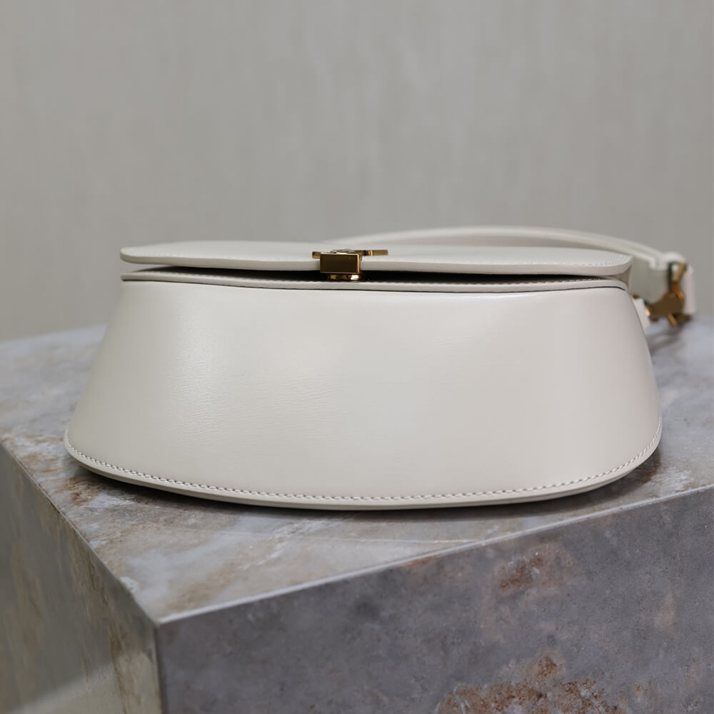 YSL VOLTAIRE TOP HANDLE in leather