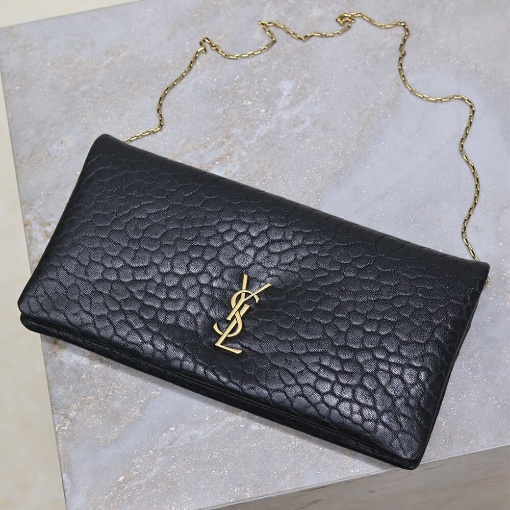 YSL CALYPSO GRAINED LAMBSKIN MINI BAG