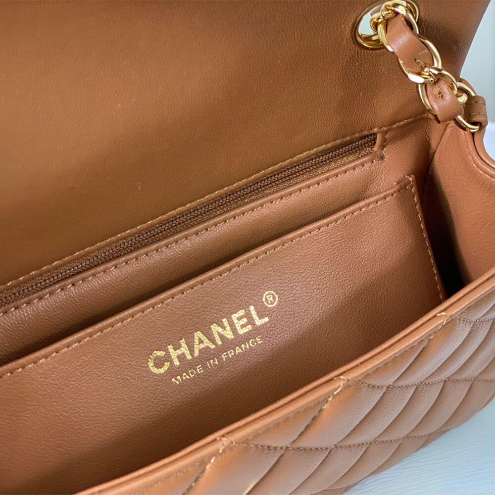 Ch*el mini flap bag(high-end grade)