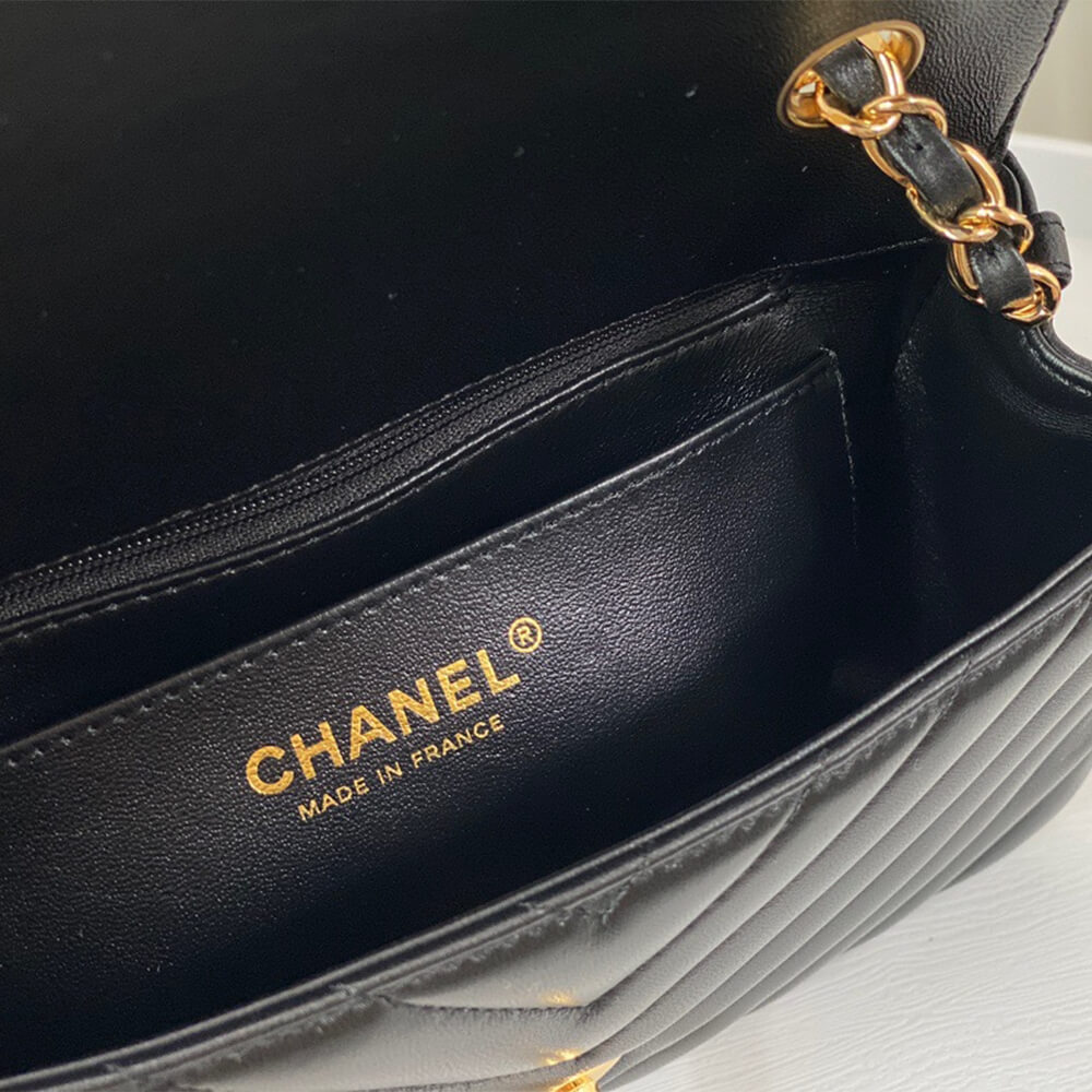 Ch*el mini flap bag(high-end grade)