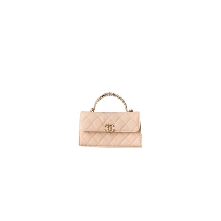 Chanel Large Flap Bag With Top Handle(high-end grade)