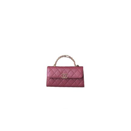 Chanel Large Flap Bag With Top Handle(high-end grade)