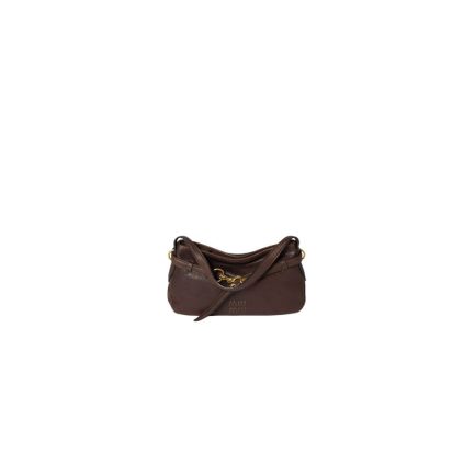 MiuMiu Regular Aventure nappa leather bag(high-end grade)