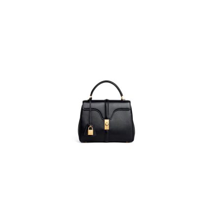 CELINE 16 satin calfskin small bag(high-end grade)