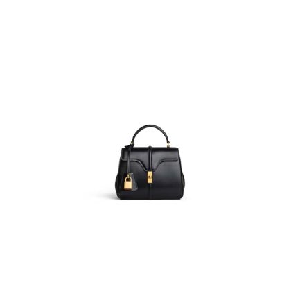 CELINE 16 satin cowhide leather mini bag(high-end grade)