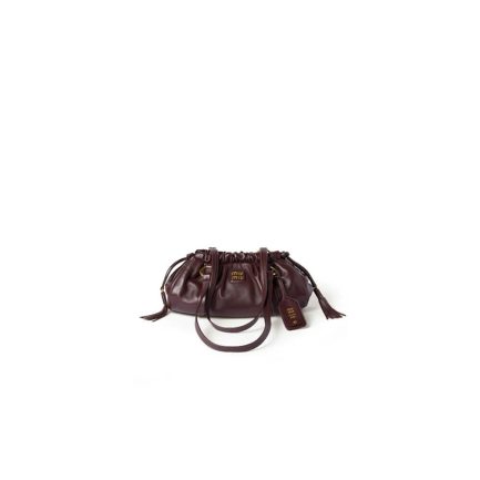 MiuMiu Briarwood Joie Nappa Leather Bag(high-end grade)
