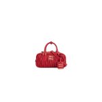 MiuMiu Large Arcadie matelassé nappa leather bag(high-end grade)