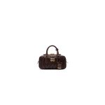 MiuMiu Regular Arcadie matelassé nappa leather bag(high-end grade)