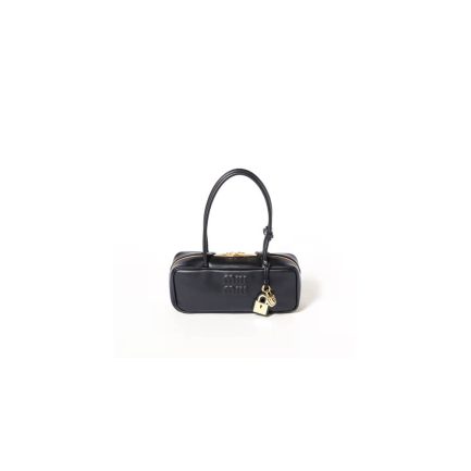 MiuMiu Small Beau leather bag(high-end grade)