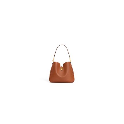 CELINE MEDIUM CAMILLE 16 SOFT BAG IN SMOOTH CALFSKIN(HIGH-END GRADE)