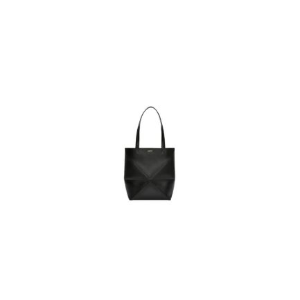 LOEWE Medium Puzzle Fold tote in shiny calfskin(HIGH-END GRADE)