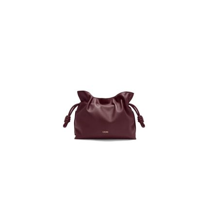 LOEWE Large Flamenco Nappa Leather Clutch(HIGH-END GRADE)