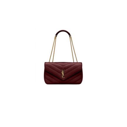 YSL LOULOU medium in MATELASSÉ lambskin(high-end grade)