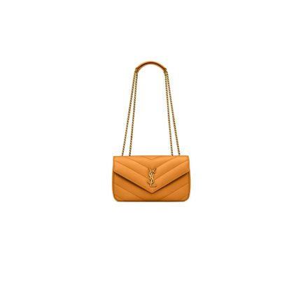 YSL LOULOU small in MATELASSÉ lambskin(high-end grade)