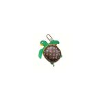 LV Turtle Pouch Bag Charm