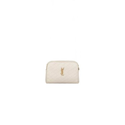YSL GABY ZIPPERED POUCH IN LAMBSKIN