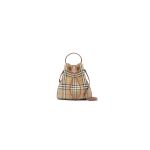 Burberry Small Check Bucket Bag