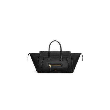 CELINE MEDIUM NEW LUGGAGE IN SUPPLE SHINY LAMBSKIN(HIGH-END GRADE)