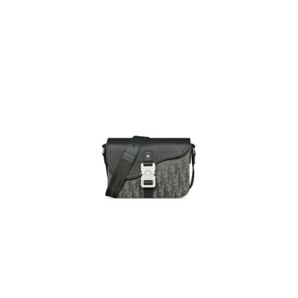 Dior Small Saddle Messenger Bag with Flap