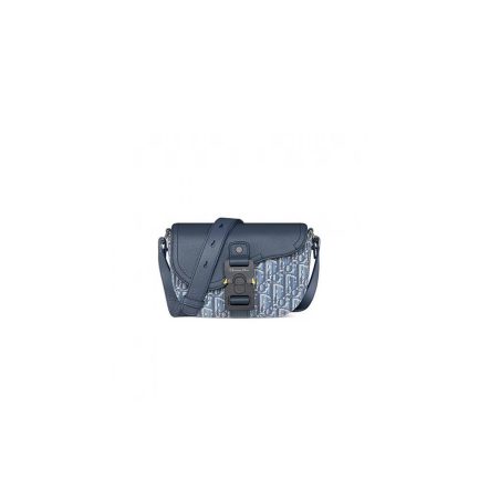 Dior Mini Saddle Messenger Bag with Flap
