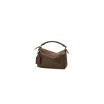 LOEWE Small Featherlight Puzzle bag in grained nubuck(HIGH-END GRADE)