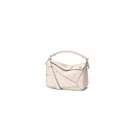 LOEWE Panta small Puzzle bag in shiny calfskin(HIGH-END GRADE)