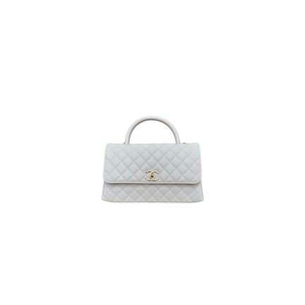 Chanel Large Coco Handle Flap Shoulder Bag